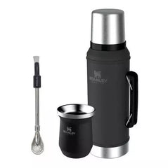 Set Termo Stanley 940 Con Mate Stanley Y Bombilla Spoon