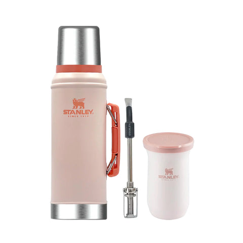 Kit Termo Stanley 940 Con Mate 200 ml Stanley Y Bombilla Spring