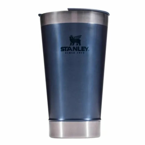 Vaso P/cerveza Stanley Con Destapador 470ml Verano Color Night Fall/Azul Beer Pint Con Tapa